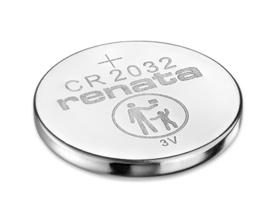 Renata CR2032 MFR Lithium Coin Cell Battery - 225mAh 3V - Most Popular - Buy in Libya | AL-Asala Attijariya
